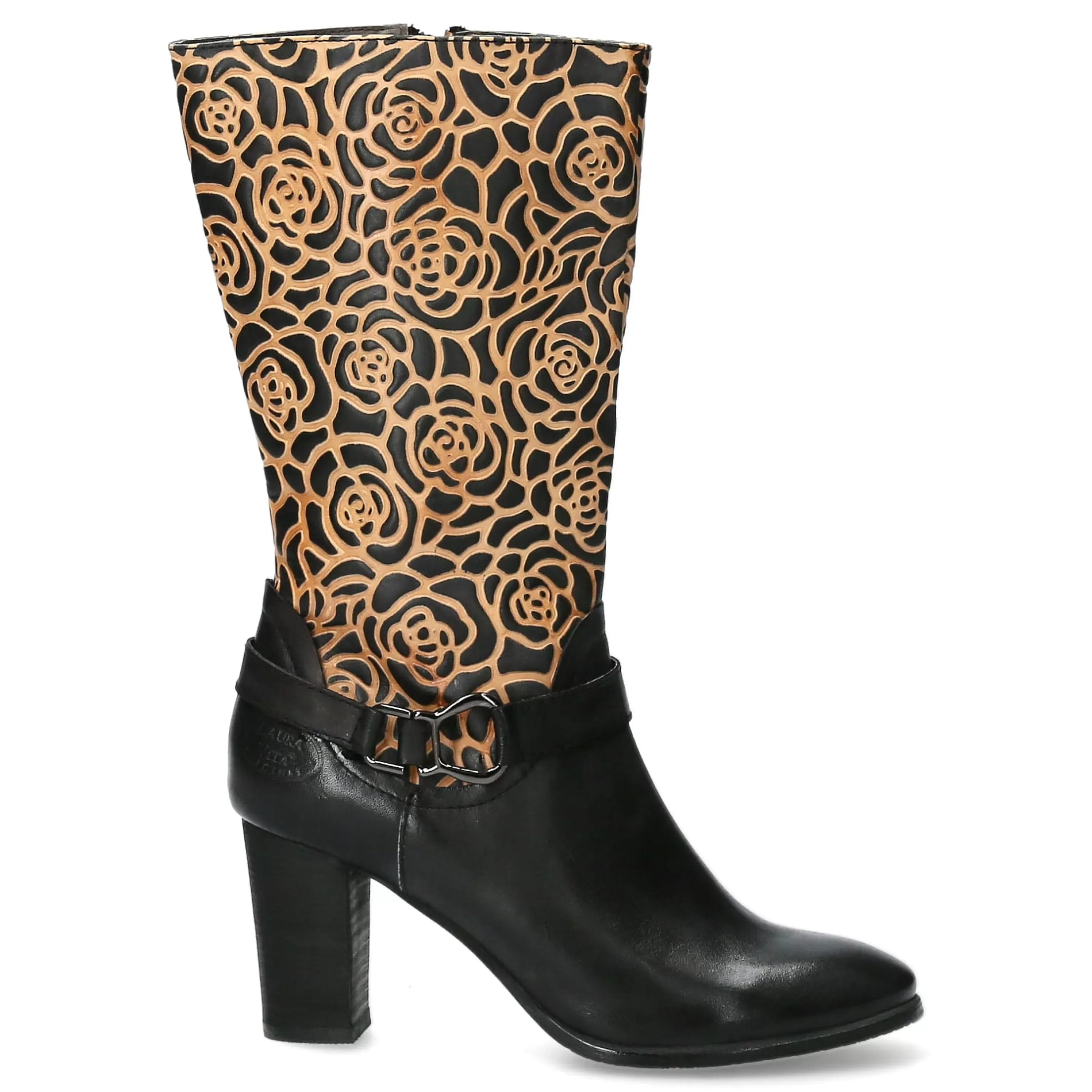 Discount Laura Vita Bottes - Exclusivité Reine Noir