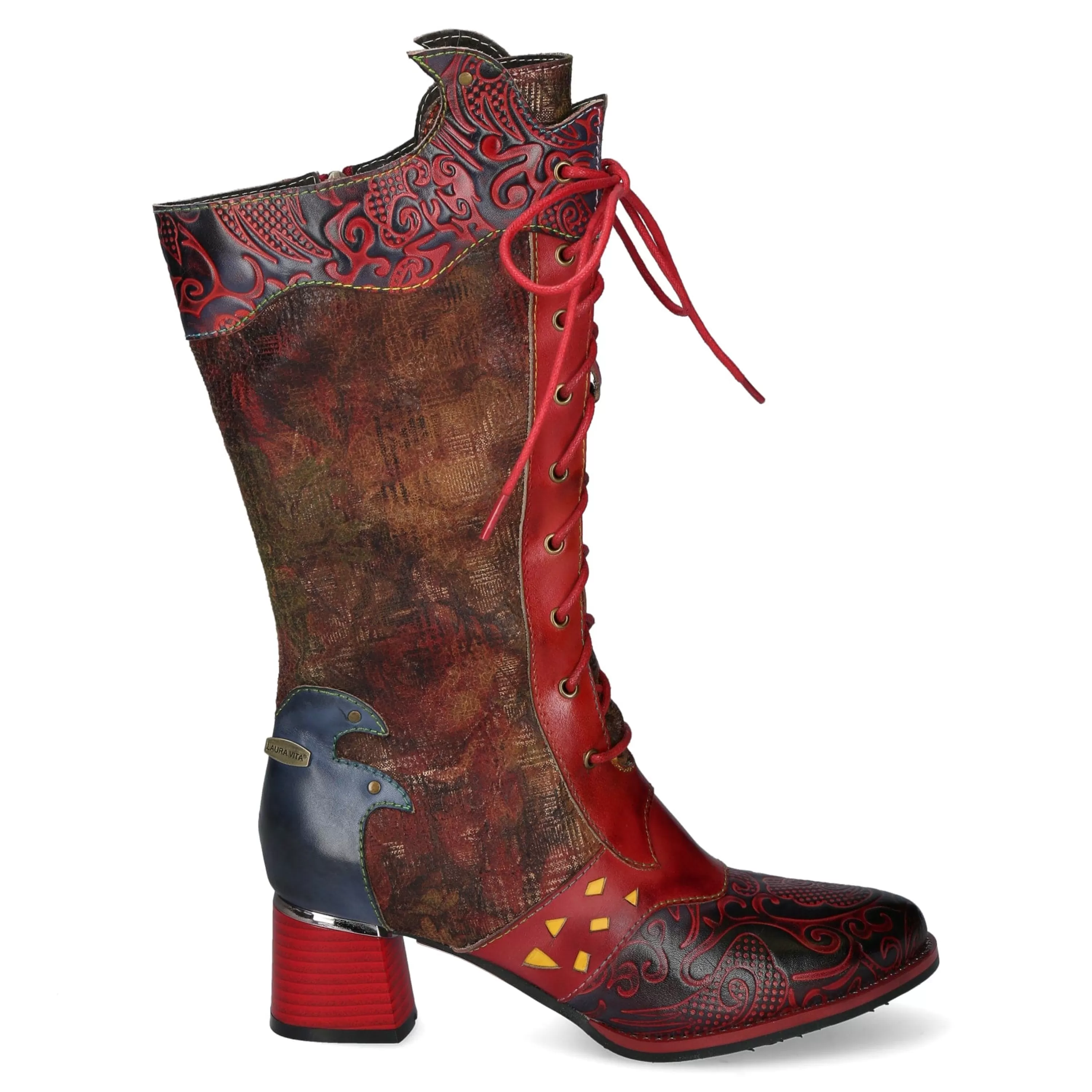 Clearance Laura Vita Bottes - KLARAO 03 Rouge