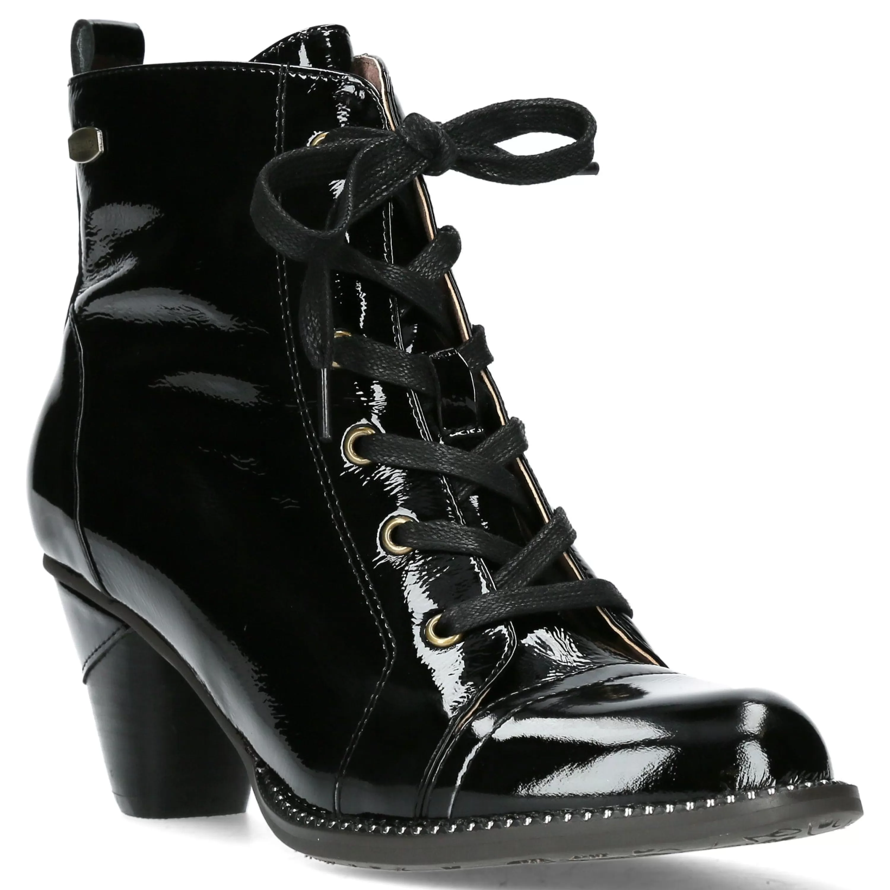 Shop Laura Vita Bottines - ALCIZEEO 78 Vernisnoir