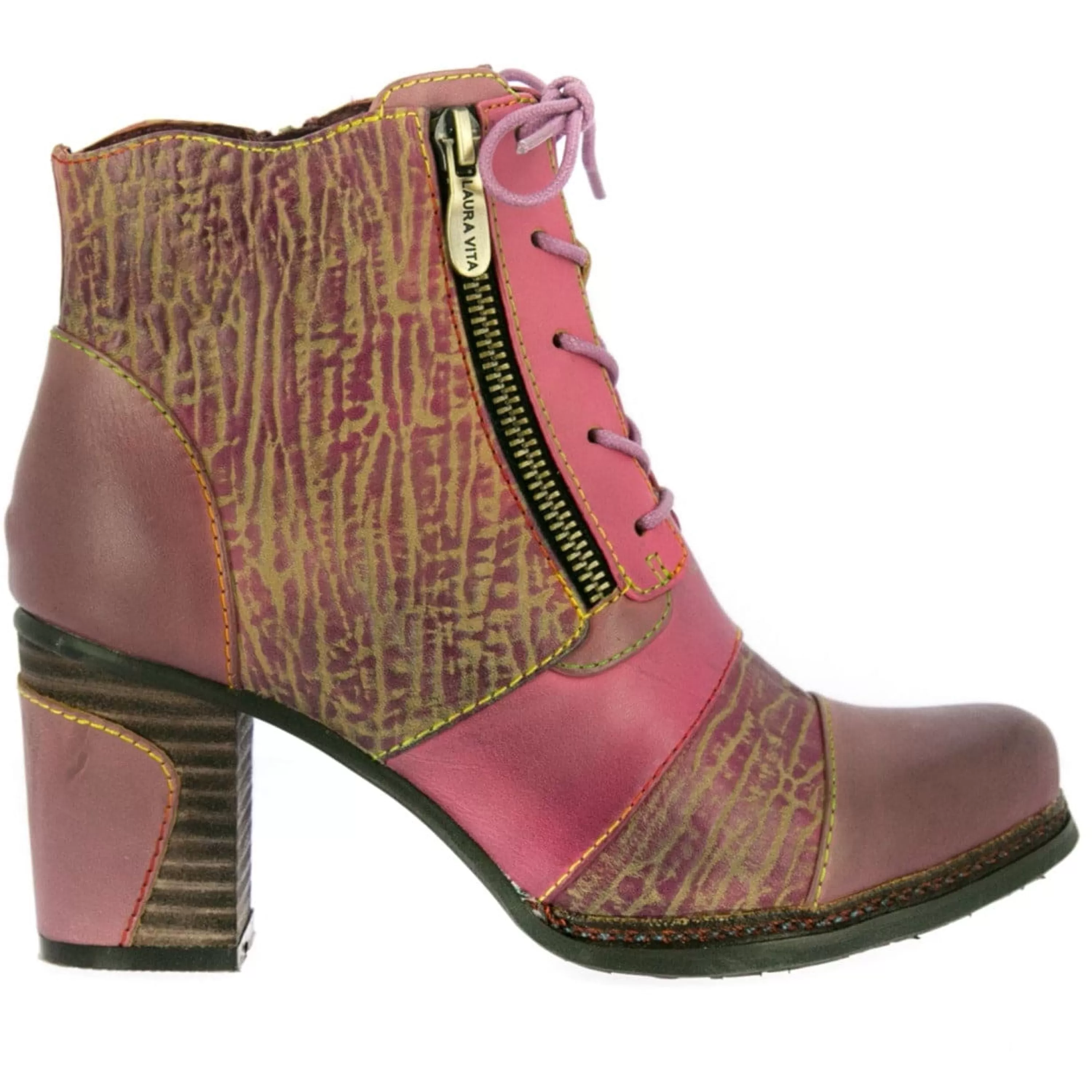 Best Laura Vita Bottines - ANGELE 12 Rose