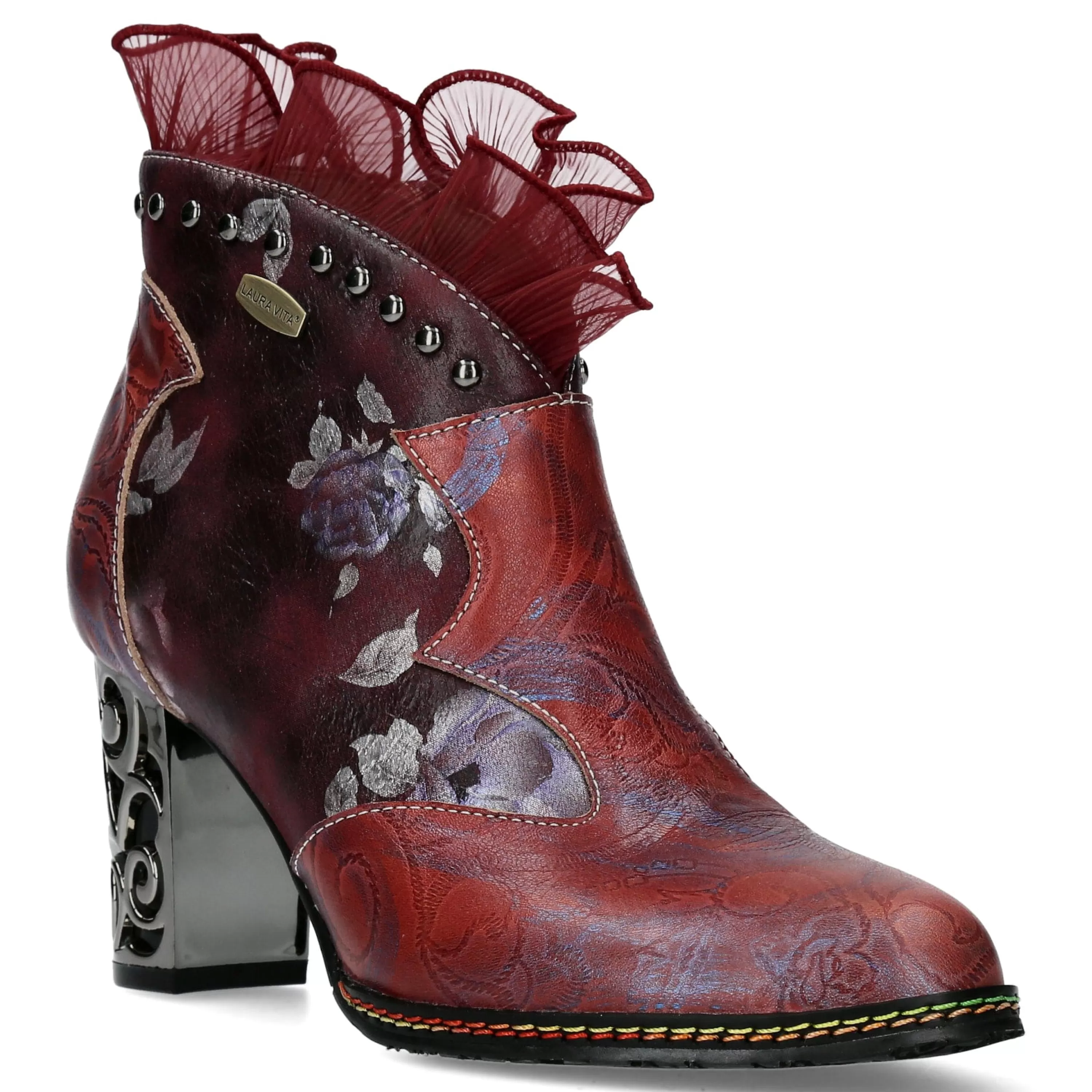 New Laura Vita Bottines - LEDAO 1024 Wine