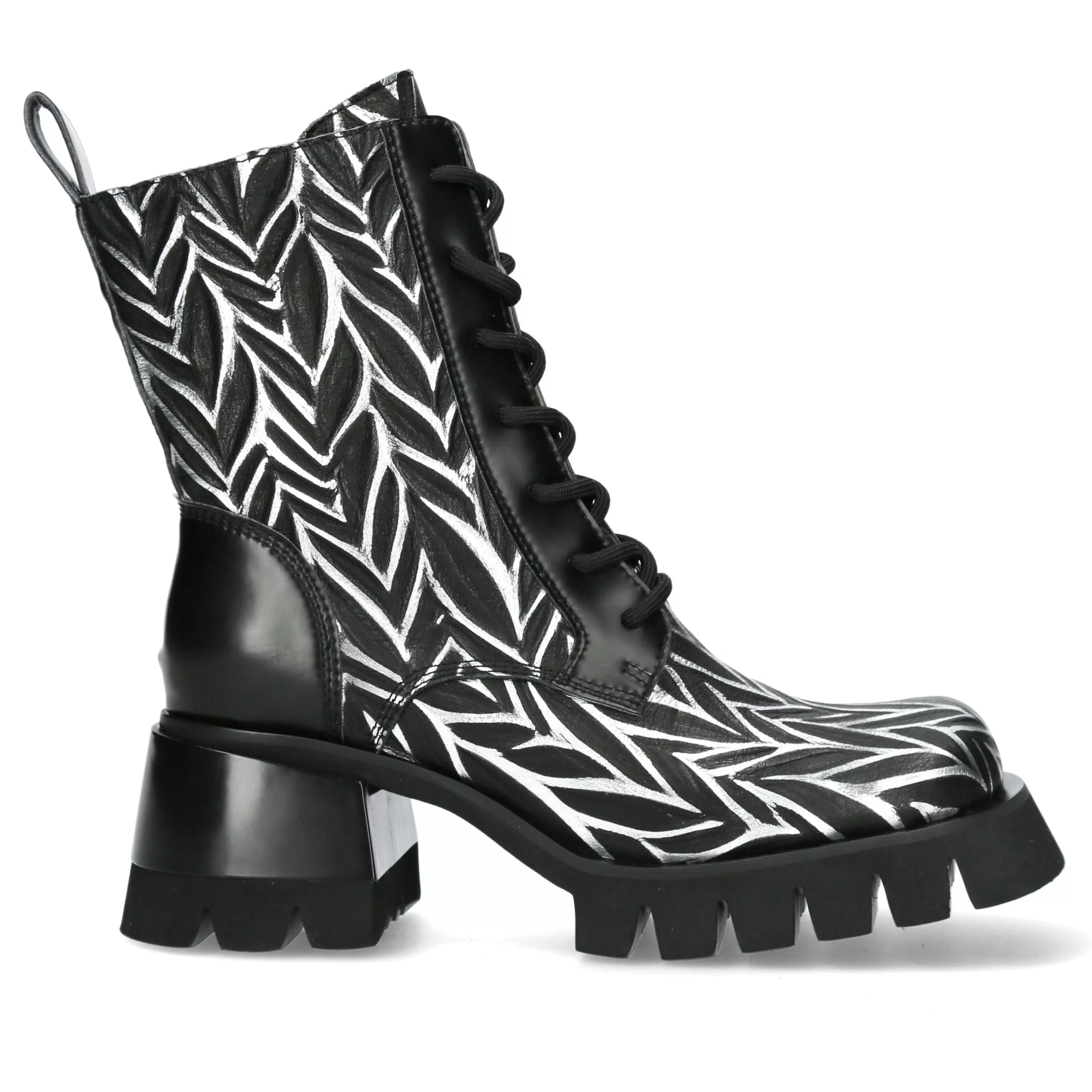 Fashion Laura Vita Bottines - OLPHAO 01 Noir