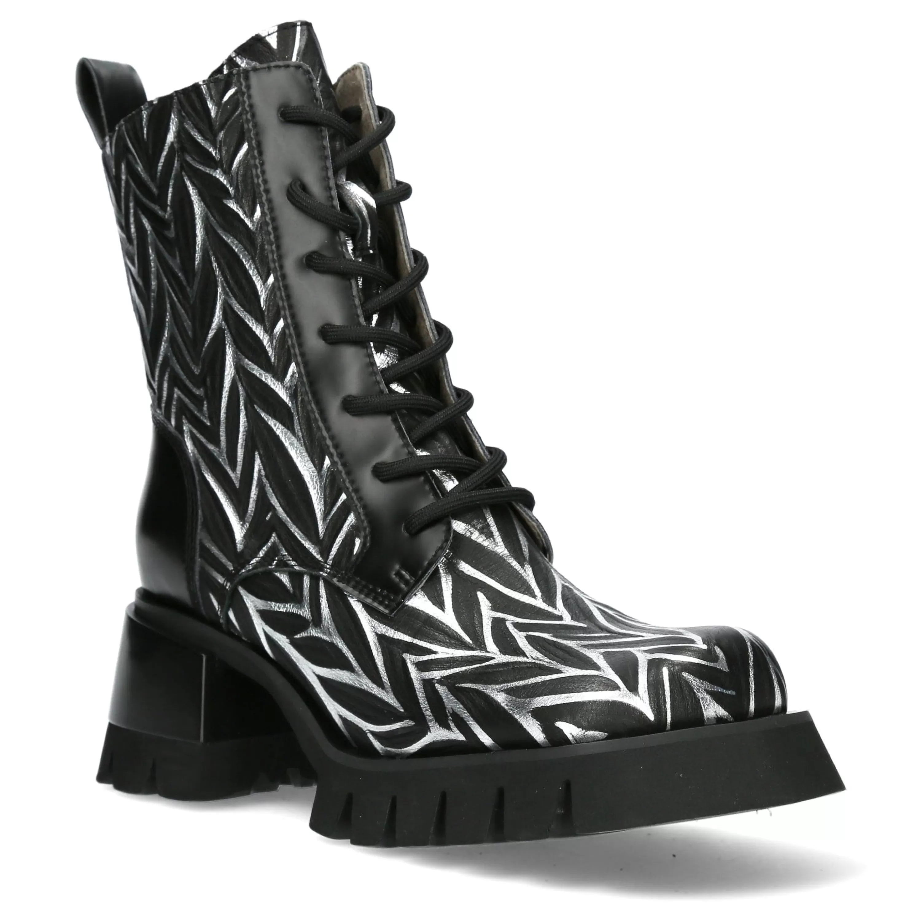 Fashion Laura Vita Bottines - OLPHAO 01 Noir