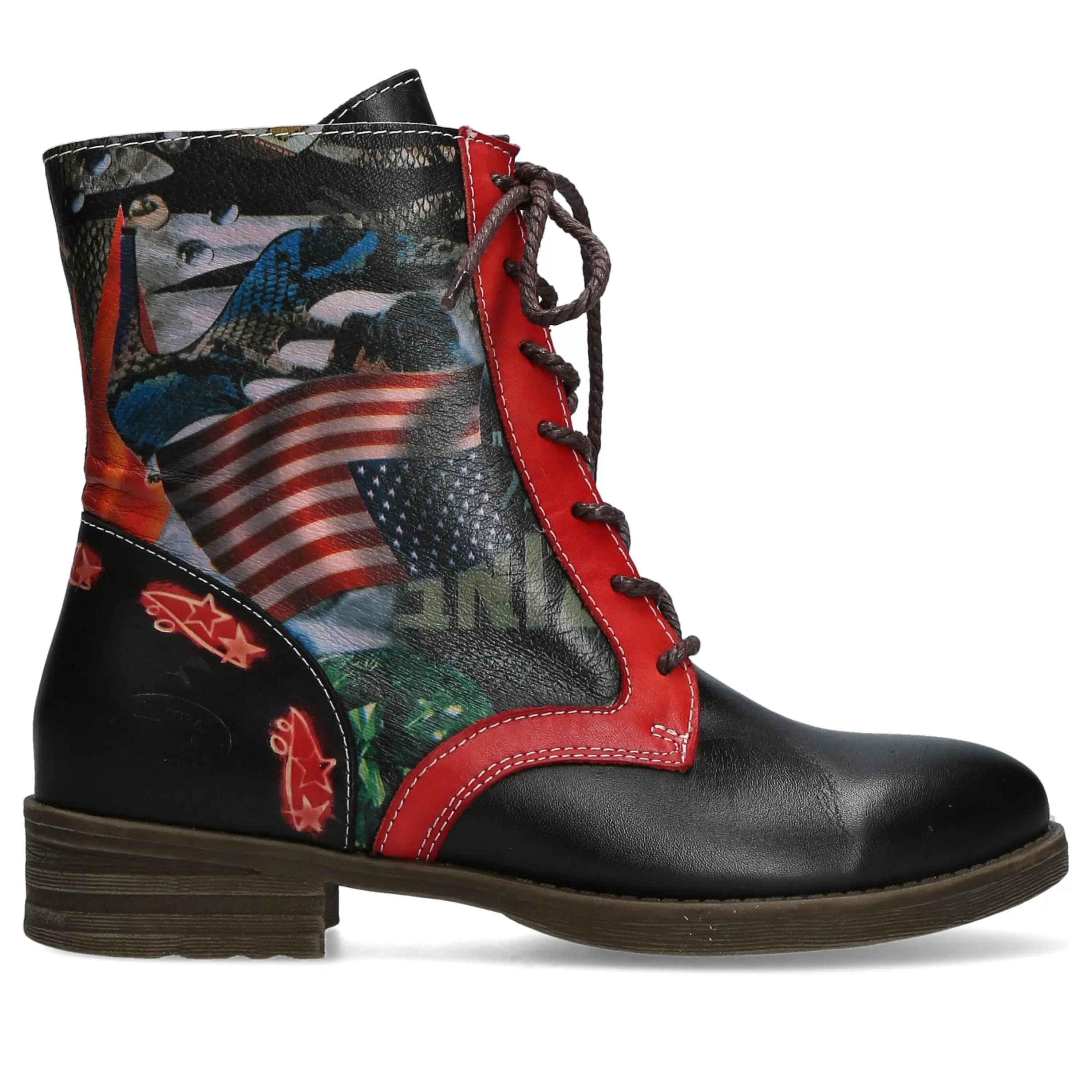 Fashion Laura Vita Bottines exclusivité - RACHEL Noir