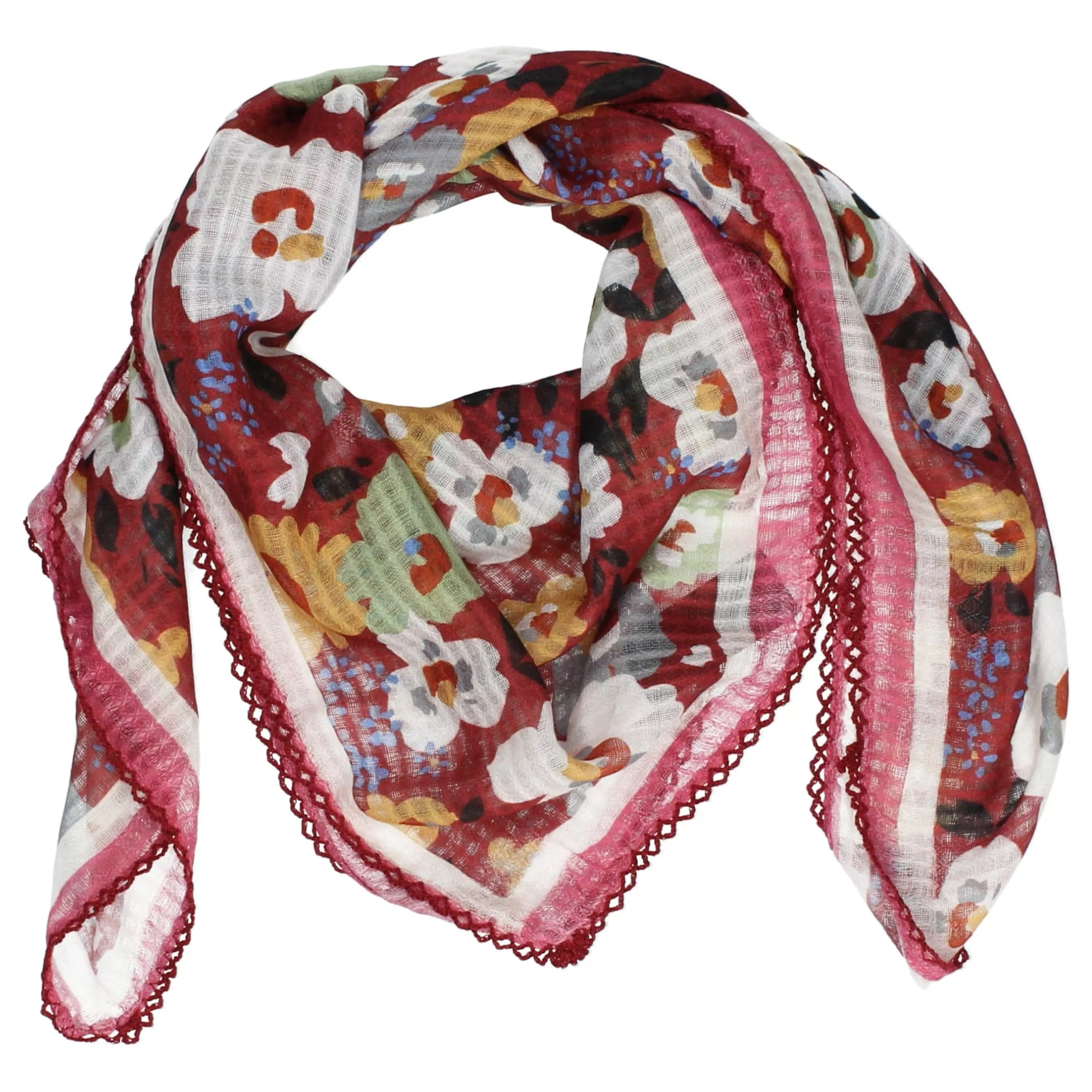 Online Laura Vita Foulard Carré Begonia