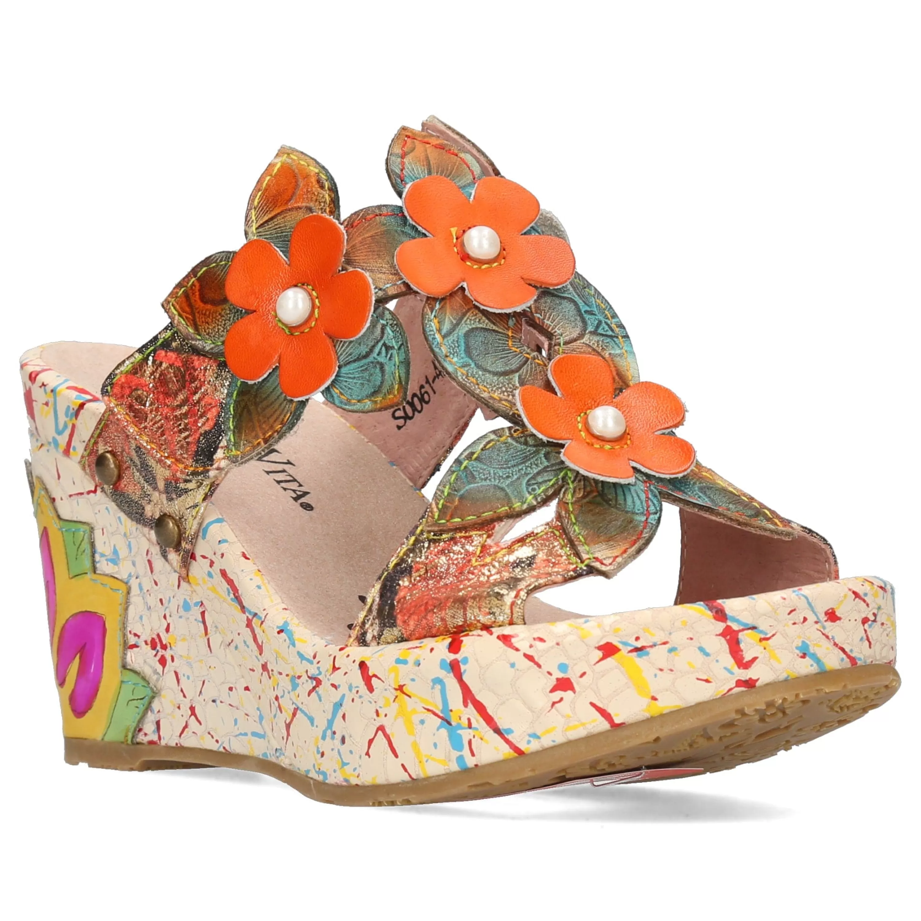 Cheap Laura Vita Mules - JACSMINO 04 Fleur