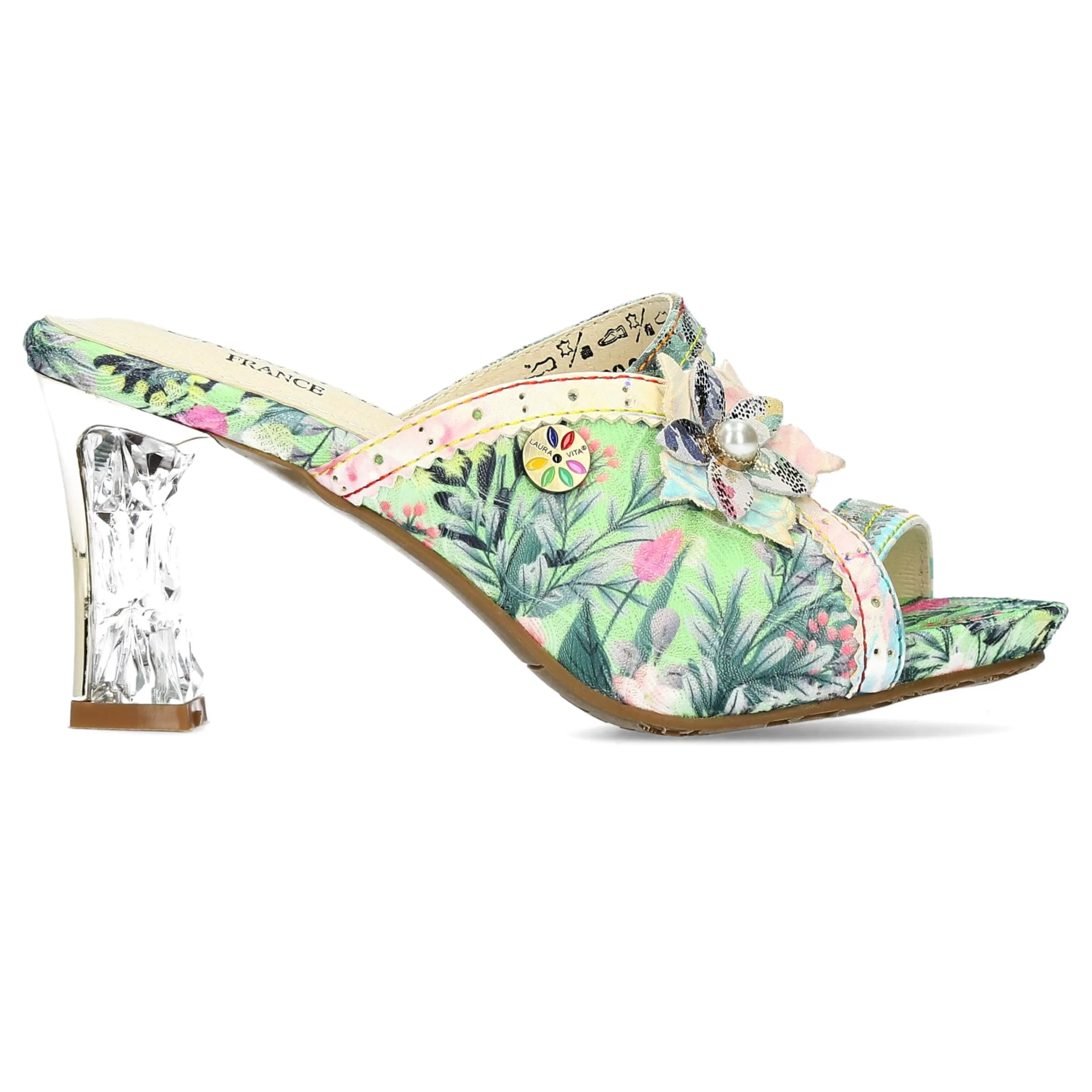 Cheap Laura Vita Mules - NINO 09 Vert