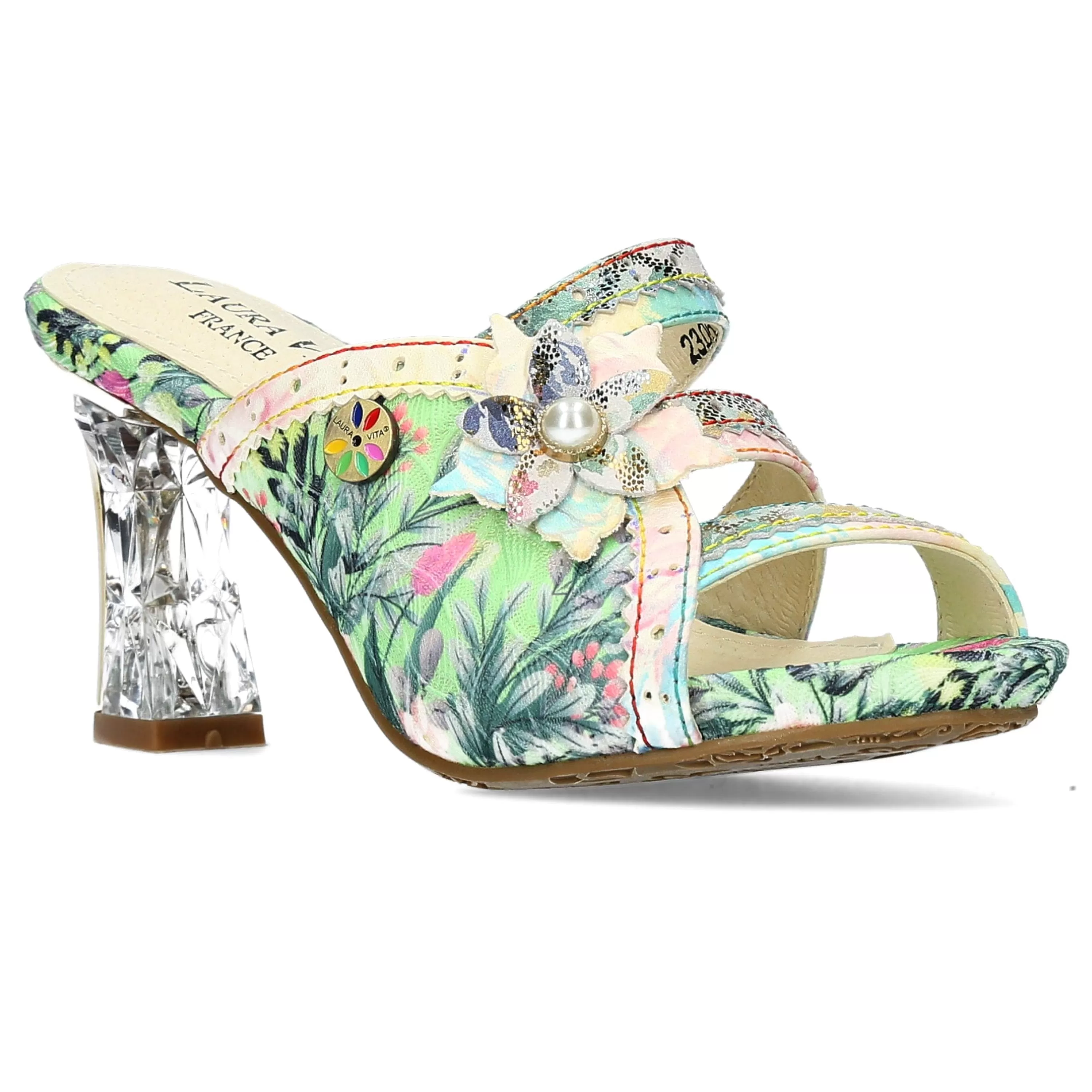 Cheap Laura Vita Mules - NINO 09 Vert