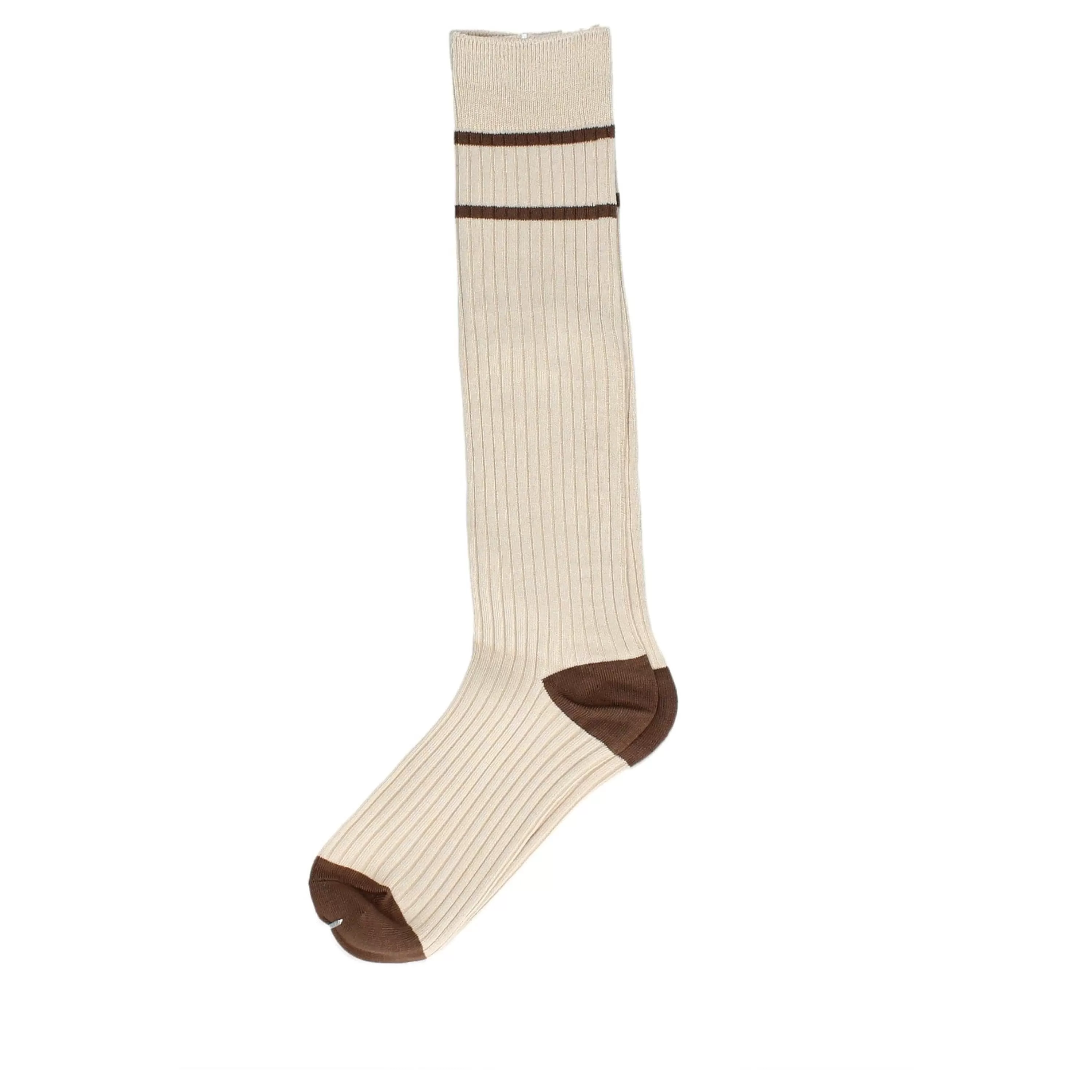 Cheap Laura Vita Paire de chaussettes mi-longues Beige