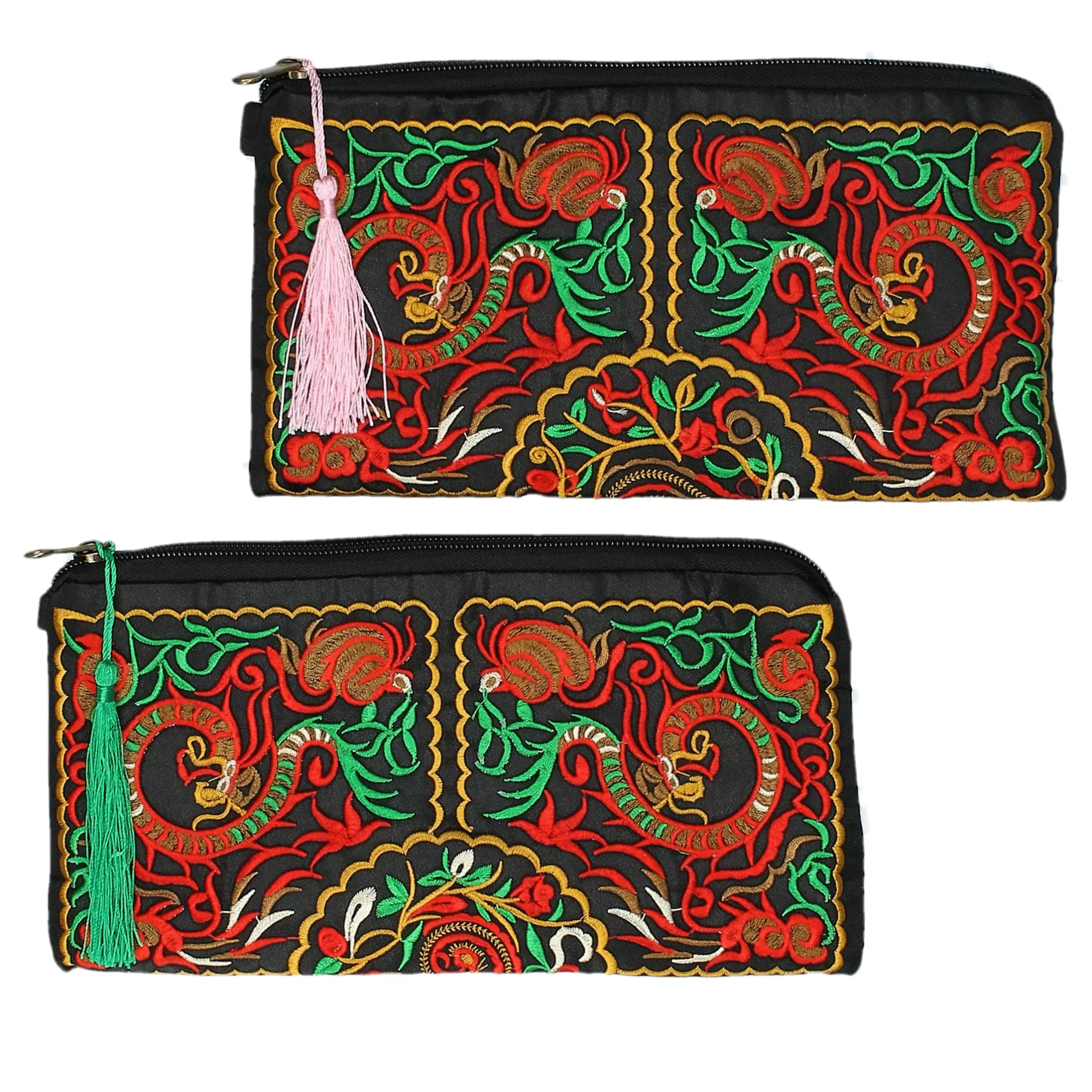 Hot Laura Vita Sac pochette brodée Philae