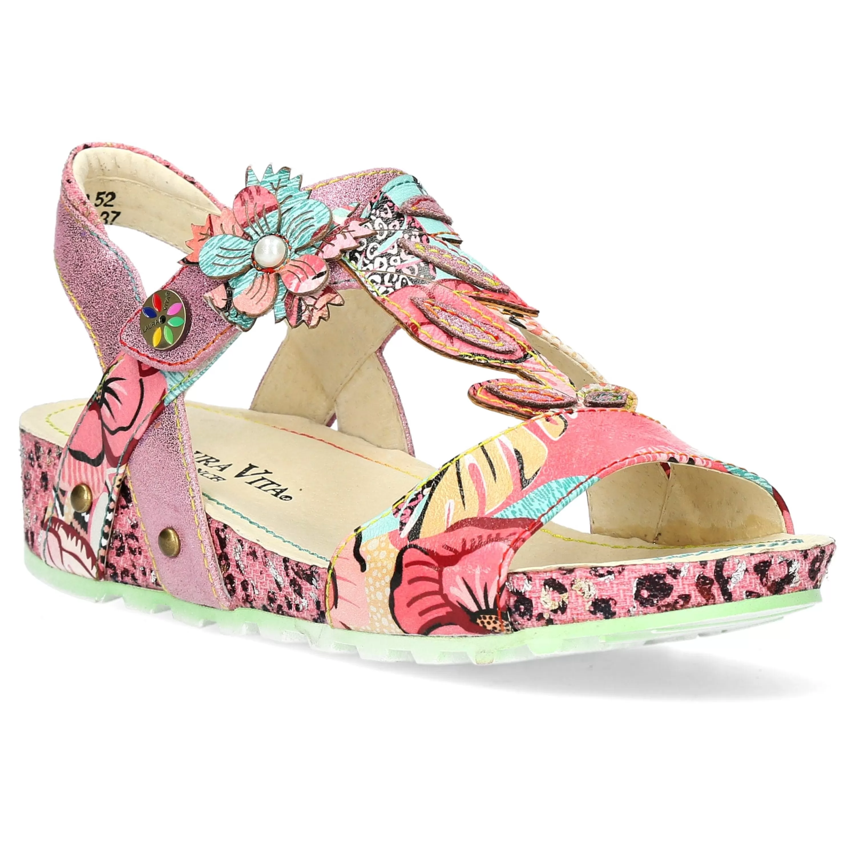 Fashion Laura Vita Sandales - BRCYANO 52 Rose