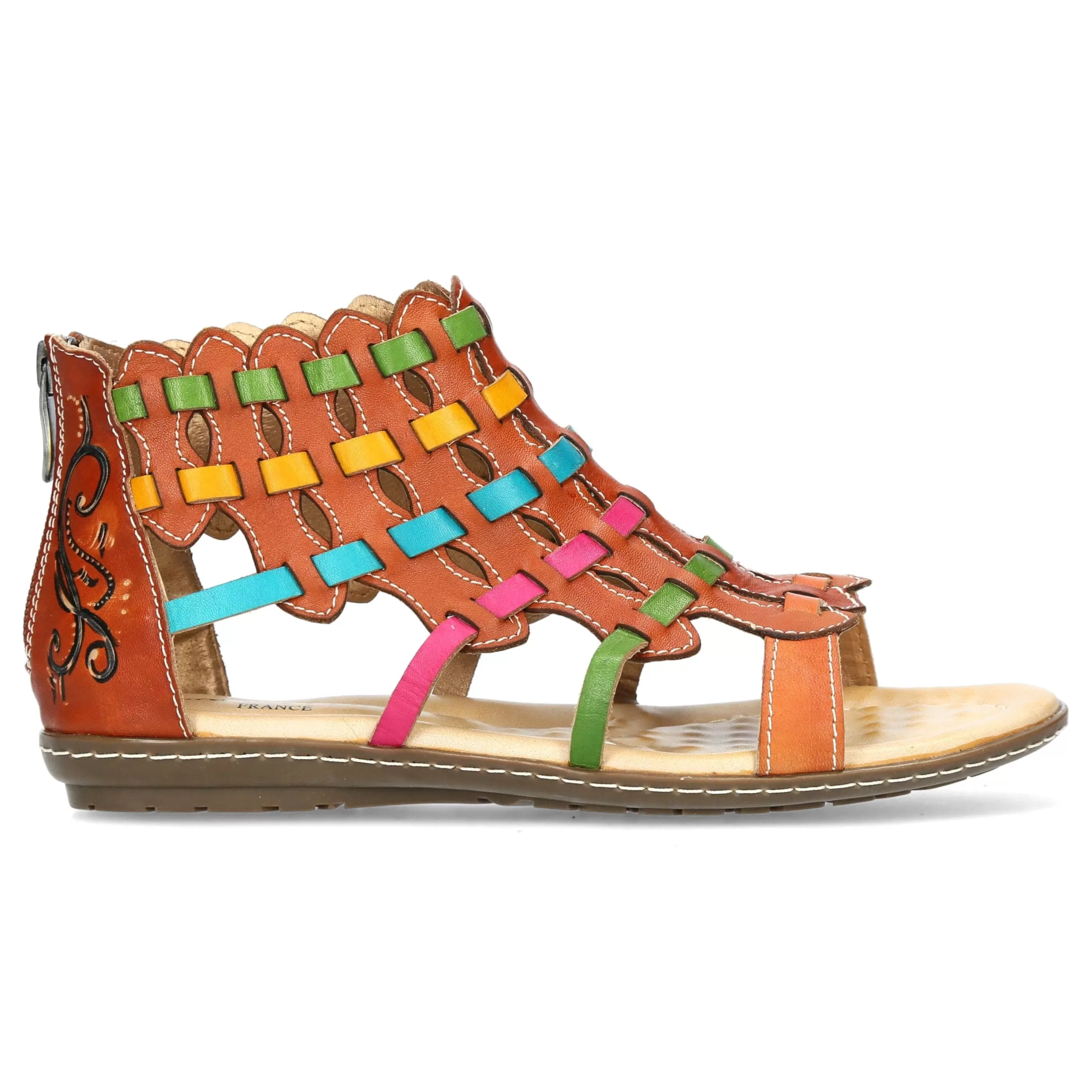 Clearance Laura Vita Sandales - FECLICIEO 13 Camel