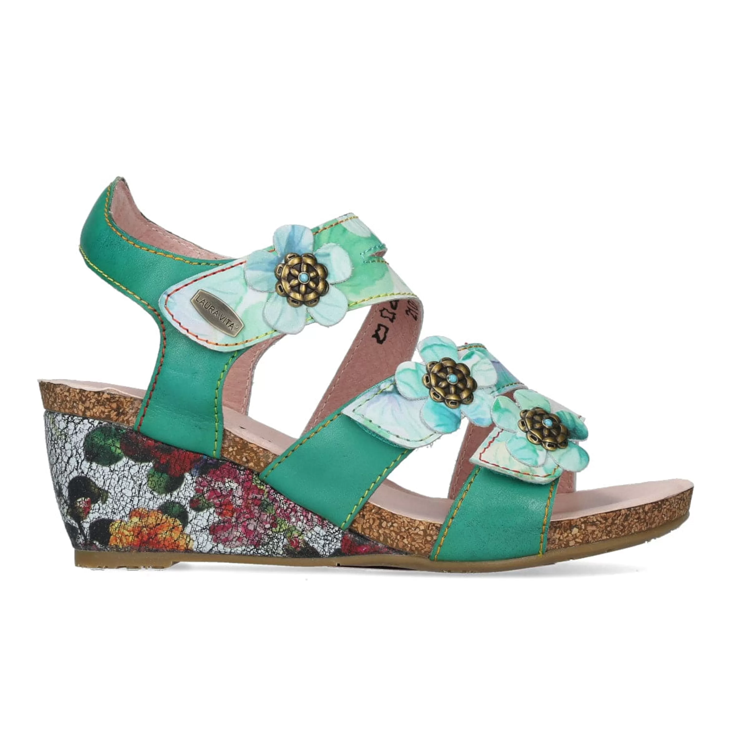 Shop Laura Vita Sandales - JACDELEO 21 Fleur