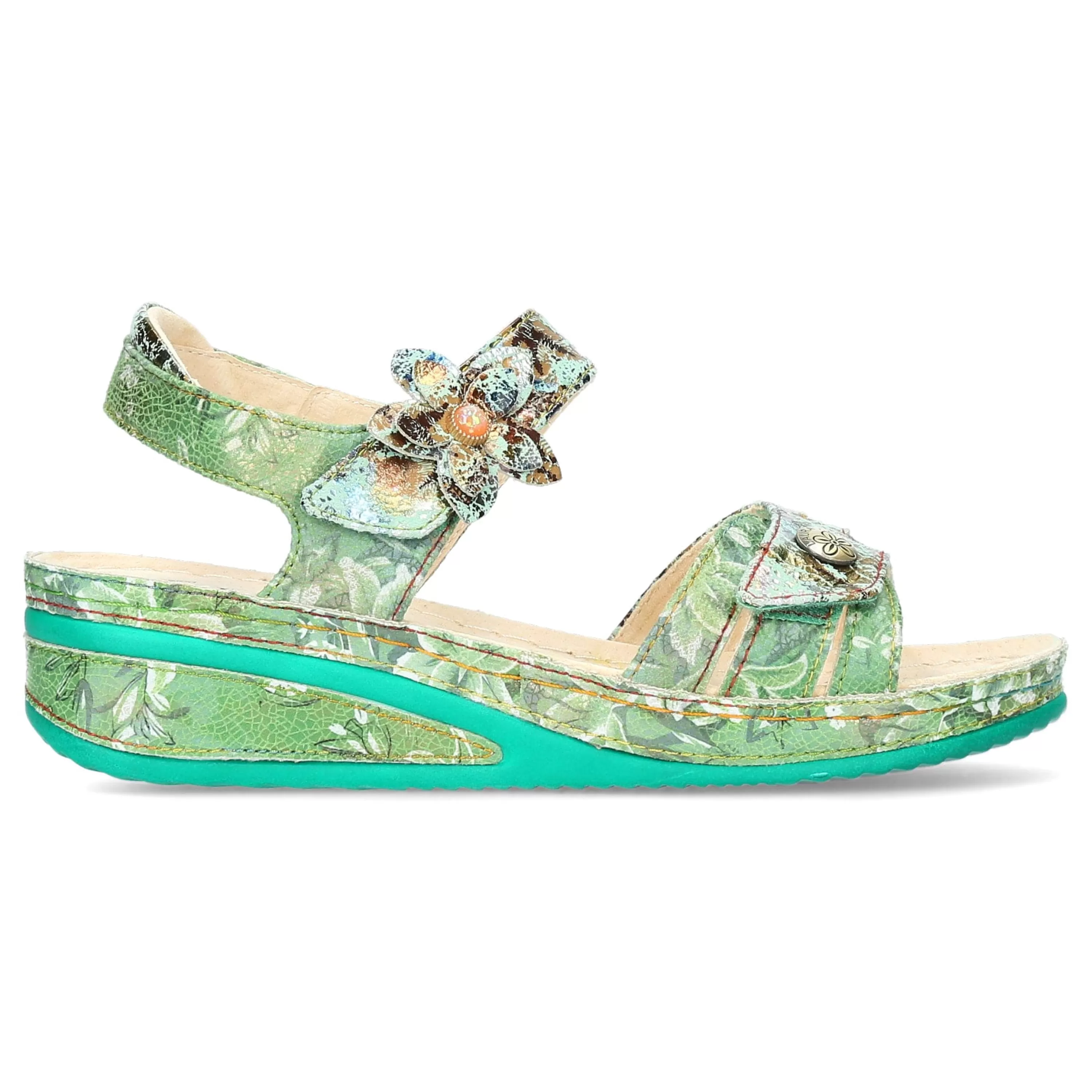 Best Sale Laura Vita Sandales - JACDISO 03 Vert