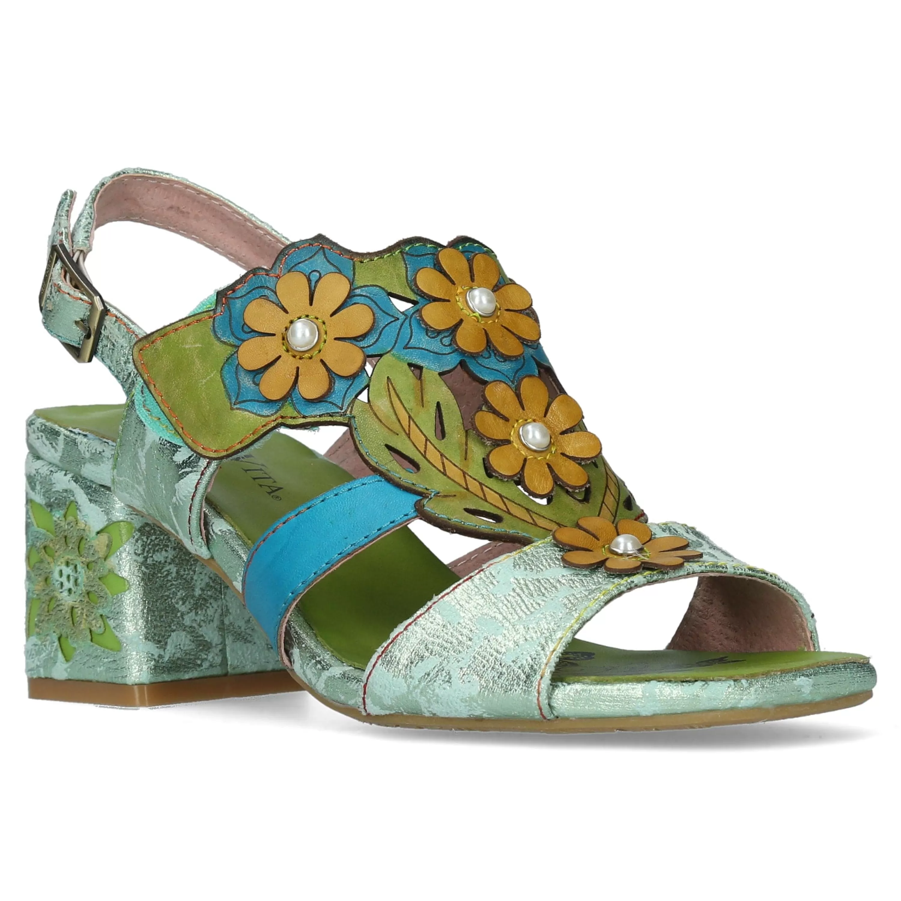 Cheap Laura Vita Sandales - JACQUESO 01 Fleur