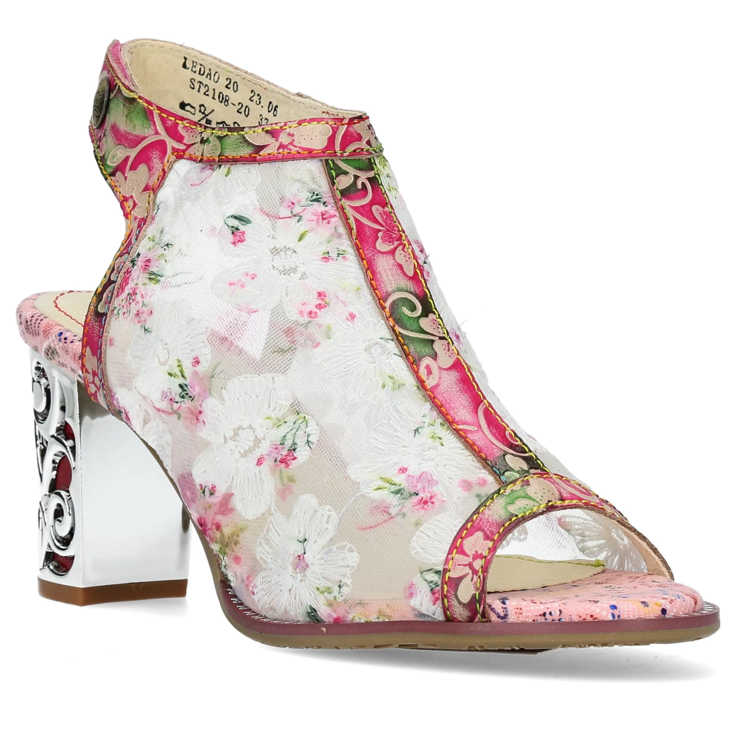 New Laura Vita Sandales - LEDAO 20 Rose