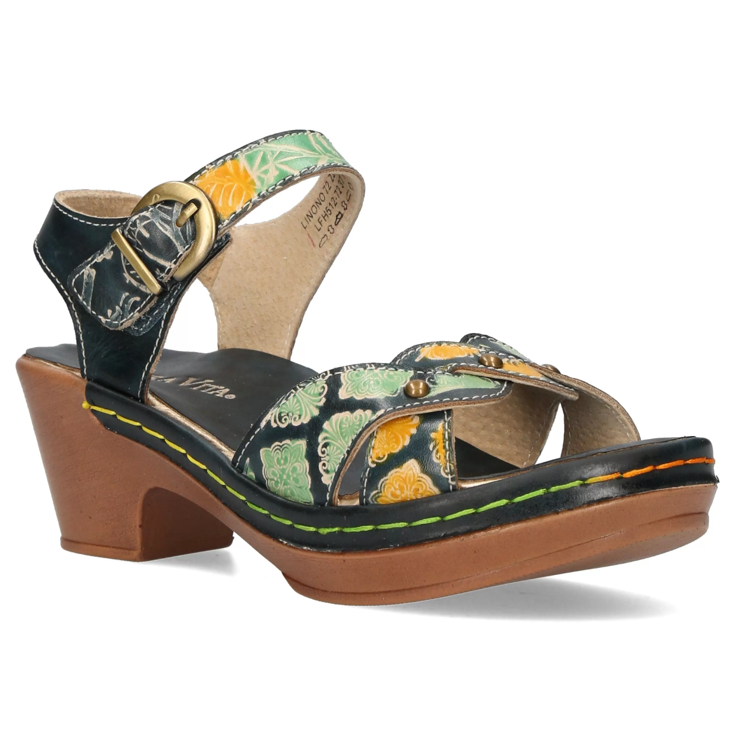 Discount Laura Vita Sandales - LINONO 72 Noir