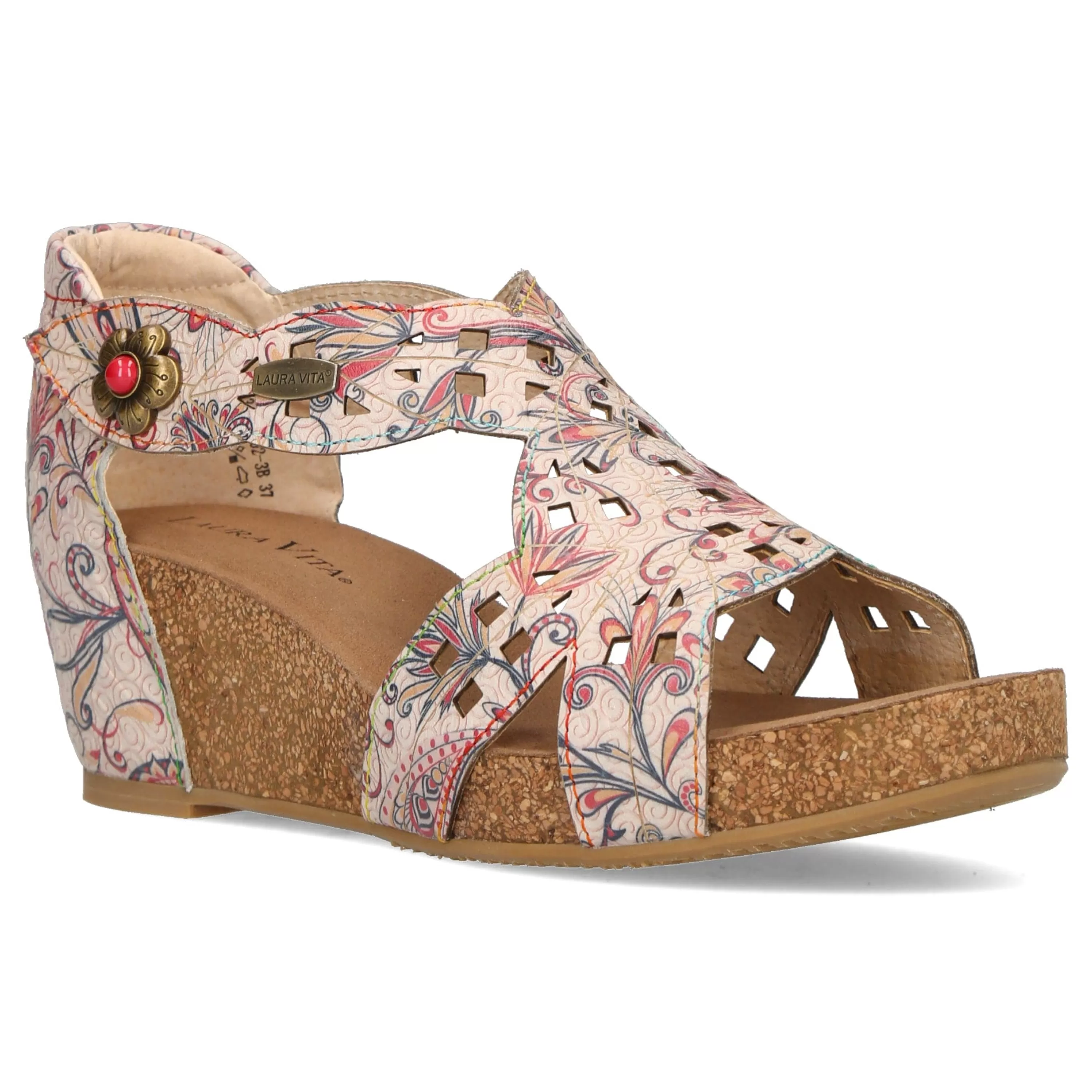 Shop Laura Vita Sandales - NEVAO 03 Beige
