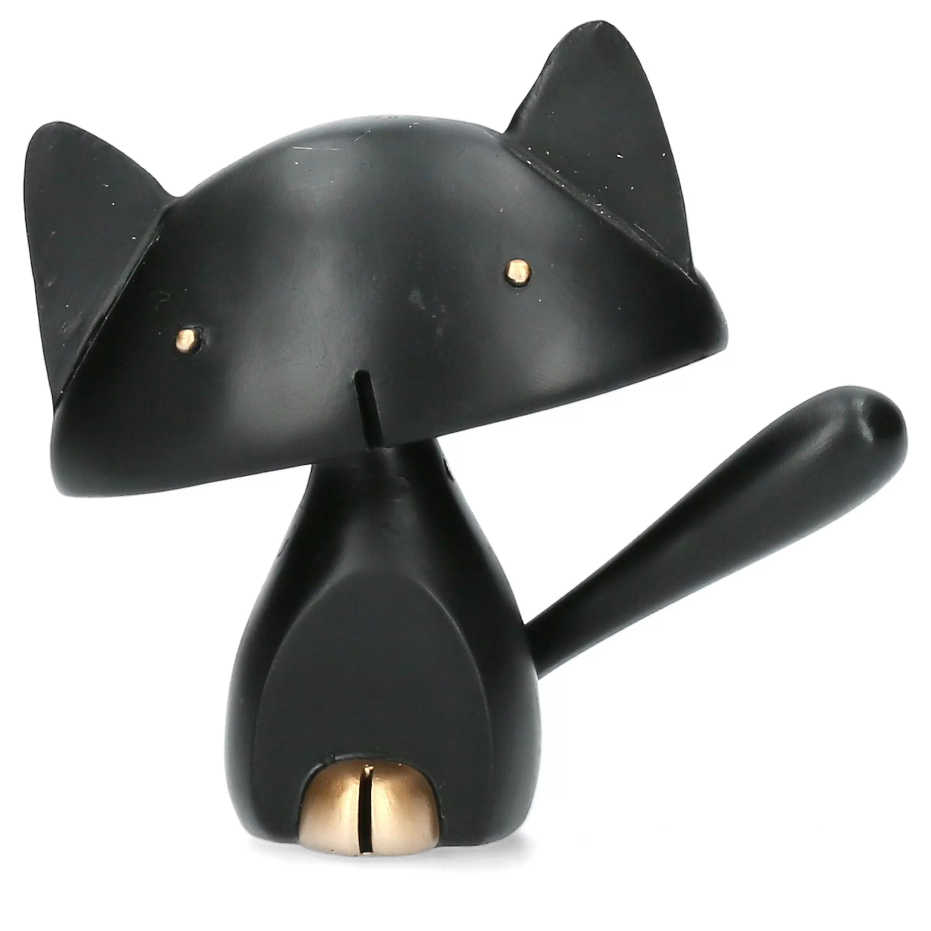 Cheap Laura Vita Statue porte bagues petit chat noir